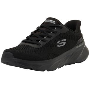 Skechers Edgeride Erlson-Sneaker für Herren, Schwarzes Strick-PU, 43 EU Skechers Edgeride Erlson-Sneaker für Herren, Schwarzes Strick-PU, 43 EU