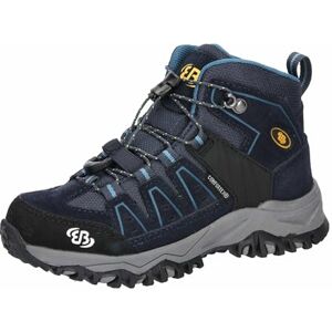 Brütting Jungen Outdoorschuh Outdoorstiefel Mount Pinos High Kids, Marine/Petrol/Gelb, 32 EU Brütting Jungen Outdoorschuh Outdoorstiefel Mount Pinos High Kids, Marine/Petrol/Gelb, 32 EU