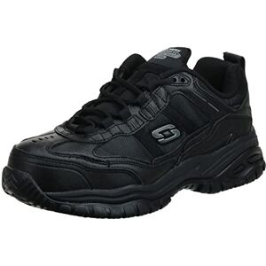 Skechers Herren Soft Stride Grinnel Trainers, Black Leather/Black Mesh, 43 EU Skechers Herren Soft Stride Grinnel Trainers, Black Leather/Black Mesh, 43 EU