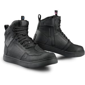 SHIMA REBEL 2.0 Motorrad Schuhe Herren Leder Wasserdicht Motorradstiefel Protektoren Sneaker Rutschfeste Sohle Knöchelstütze Seitlicher Reißverschluss Bikerboots (Frauen, Wasserdicht Schwarz, 37) SHIMA REBEL 2.0 Motorrad Schuhe Herren Leder Wasserdicht Motorradstiefel Protektoren Sneaker Rutschfeste Sohle Knöchelstütze Seitlicher Reißverschluss Bikerboots (Frauen, Wasserdicht Schwarz, 37)