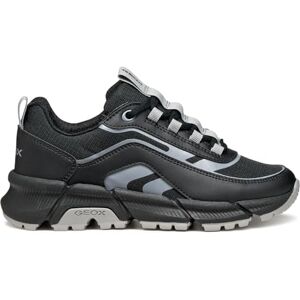 Geox JUNIOR J FLEXYPER Plus Boy Sneakers Black/Grey 35_EU Geox JUNIOR J FLEXYPER Plus Boy Sneakers Black/Grey 35_EU