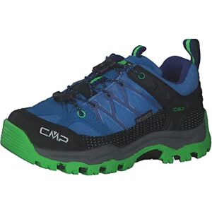 CMP Kids Rigel Low Trekking Shoes Wp Unisex Kinder Trekking-Schuhe, Blau Grau Grün Danube Bluish, 35 EU CMP Kids Rigel Low Trekking Shoes Wp Unisex Kinder Trekking-Schuhe, Blau Grau Grün Danube Bluish, 35 EU