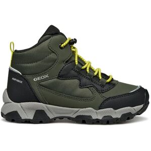Geox JUNIOR J MAGNETAR Boy B ABX Sneakers Military/Lime 32_EU Geox JUNIOR J MAGNETAR Boy B ABX Sneakers Military/Lime 32_EU