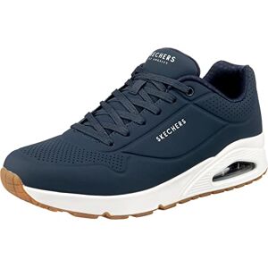 Skechers Herren Uno Stand On Air Sneaker, Navy Durabuck Trim, 39 EU Skechers Herren Uno Stand On Air Sneaker, Navy Durabuck Trim, 39 EU
