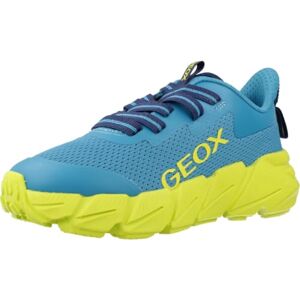 Geox JUNIOR J FLEXYPER Fast Boy Sneakers LT Blue/Lime 38_EU Geox JUNIOR J FLEXYPER Fast Boy Sneakers LT Blue/Lime 38_EU