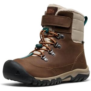 KEEN Unisex Kinder Kanibou wasserdichte Schneestiefel, Dark Earth Roasted Pecan, 34 EU KEEN Unisex Kinder Kanibou wasserdichte Schneestiefel, Dark Earth Roasted Pecan, 34 EU