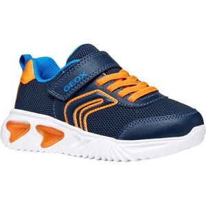 Geox JUNIOR Boy J Assister Boy C Sneakers Navy/ORANGE 30_EU Geox JUNIOR Boy J Assister Boy C Sneakers Navy/ORANGE 30_EU