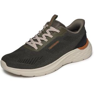 Skechers Herren Garner Slip-InTurnschuhe, Olive Mesh/Synthetic, 42 EU Skechers Herren Garner Slip-InTurnschuhe, Olive Mesh/Synthetic, 42 EU
