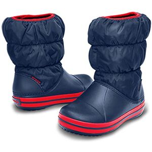 Crocs Unisex Kinder Winter Puff Boot Kids Stiefel, Navy/Red, 28/29 EU Crocs Unisex Kinder Winter Puff Boot Kids Stiefel, Navy/Red, 28/29 EU