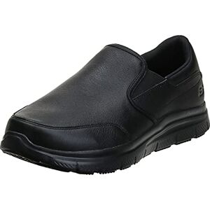 Skechers Herren Flex Advantage Sr Bronwood Trainers, Black Leather, 42 EU Skechers Herren Flex Advantage Sr Bronwood Trainers, Black Leather, 42 EU
