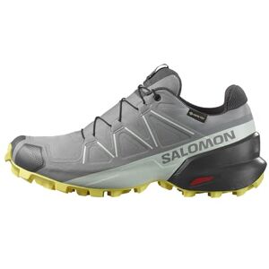 Salomon Speedcross Gore-Tex wasserdichte Damen Trail-Laufschuhe, Wetterschutz, Aggressiver Grip, Präzise Passform, Sharkskin, 40 2/3 Salomon Speedcross Gore-Tex wasserdichte Damen Trail-Laufschuhe, Wetterschutz, Aggressiver Grip, Präzise Passform, Sharkskin, 40 2/3
