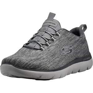 Skechers Herren Summits Louvin Turnschuhe, Black Mesh/Pu/Trim, 41 EU Weit Skechers Herren Summits Louvin Turnschuhe, Black Mesh/Pu/Trim, 41 EU Weit