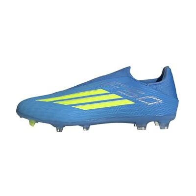 Adidas Unisex F50 League Laceless Firm Ground/Multi Ground Football Boots, Lucid Ray Blue/Team solar Yellow 2/Lucid Aquamarine, 44 EU Adidas Unisex F50 League Laceless Firm Ground/Multi Ground Football Boots, Lucid Ray Blue/Team solar Yellow 2/Lucid Aquamarine, 44 EU