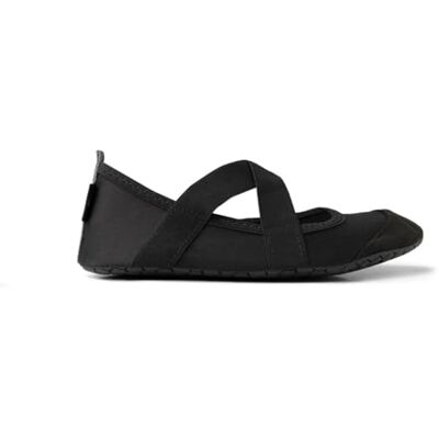 Fitkicks Crossovers Electric Jungle Collection Active Lifestyle Footwear Double Grip Straps Verstärkte Zehen Flexible Bewegungsfreiheit Komfort Fit, Schwarz, Large Fitkicks Crossovers Electric Jungle Collection Active Lifestyle Footwear Double Grip Straps Verstärkte Zehen Flexible Bewegungsfreiheit Komfort Fit, Schwarz, Large