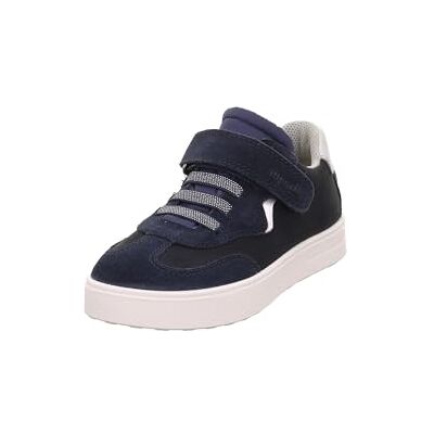 Superfit Mädchen Stella Sneaker, Blau Silber 8000, 35 EU Superfit Mädchen Stella Sneaker, Blau Silber 8000, 35 EU