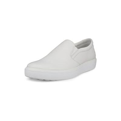 Ecco Herren Soft 60 Slip-on Sneaker, Weiss/opulenter Garten, 12-12.5 Ecco Herren Soft 60 Slip-on Sneaker, Weiss/opulenter Garten, 12-12.5