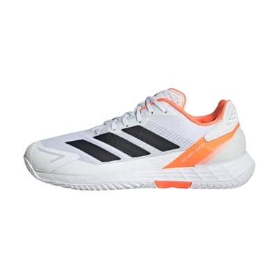 Adidas Herren Defiant Speed 2 Tennis Shoes, FTWR White/core Black/Lucid Orange, 42 2/3 EU Adidas Herren Defiant Speed 2 Tennis Shoes, FTWR White/core Black/Lucid Orange, 42 2/3 EU