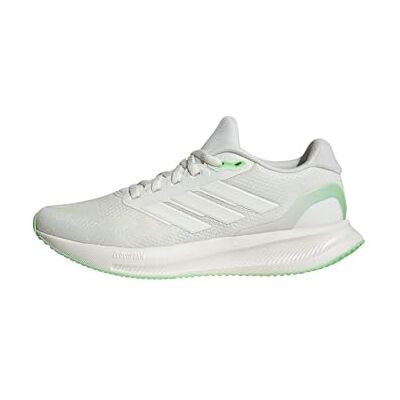 Adidas Damen Runfalcon 5 Running Shoes, Off White/Off White/Lime Burst, 39 1/3 EU Adidas Damen Runfalcon 5 Running Shoes, Off White/Off White/Lime Burst, 39 1/3 EU