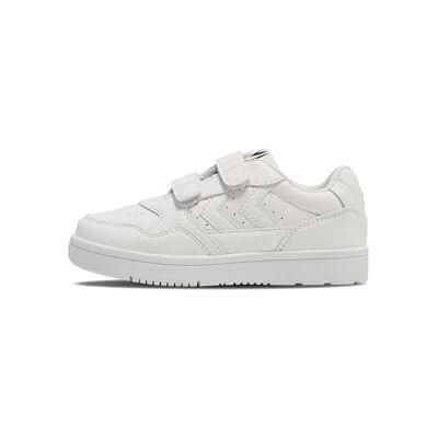 hummel Unisex Kinder Camden Jr Sneaker, White Red, 30 EU hummel Unisex Kinder Camden Jr Sneaker, White Red, 30 EU