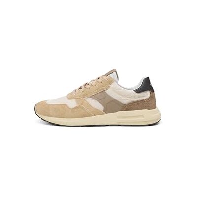 Marc O' Polo Marc OߴPolo Herren Sneaker flach mit Logo sportlich, Beige (Sand Offwhite), 43 Marc O' Polo Marc OߴPolo Herren Sneaker flach mit Logo sportlich, Beige (Sand Offwhite), 43
