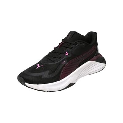 Puma Damen Pwr Hybrid Tr WnsCross Trainer, Black Ruby Shimmer Pink Pixel, 38 EU Puma Damen Pwr Hybrid Tr WnsCross Trainer, Black Ruby Shimmer Pink Pixel, 38 EU