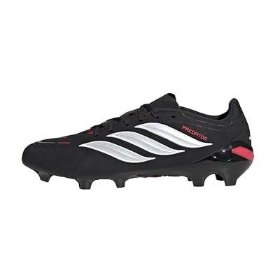 Adidas Unisex Predator League Firm Ground Football Boots Shoes, Core Black/FTWR White/Lucid Red, 44 2/3 EU Adidas Unisex Predator League Firm Ground Football Boots Shoes, Core Black/FTWR White/Lucid Red, 44 2/3 EU