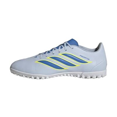 Adidas Unisex Predator Club Turf Football Shoes, Crystal Sky/ray Blue/Team solar Yellow 2, 44 2/3 EU Adidas Unisex Predator Club Turf Football Shoes, Crystal Sky/ray Blue/Team solar Yellow 2, 44 2/3 EU