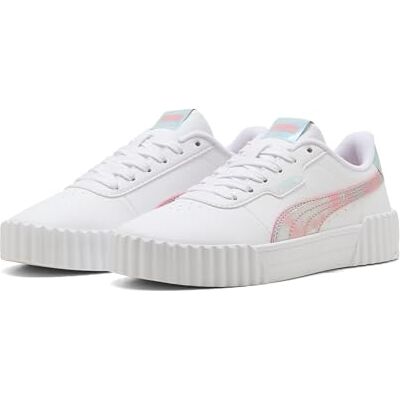 Puma Mädchen Carina 3.0 Space Belle Jr Sneaker, White Pinkscape, 35.5 EU Puma Mädchen Carina 3.0 Space Belle Jr Sneaker, White Pinkscape, 35.5 EU