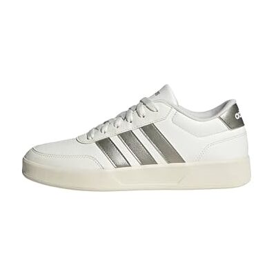 Adidas Damen Breaknet 3.0 Shoes, Core White/Cyber Met./Off White, 40 EU Adidas Damen Breaknet 3.0 Shoes, Core White/Cyber Met./Off White, 40 EU