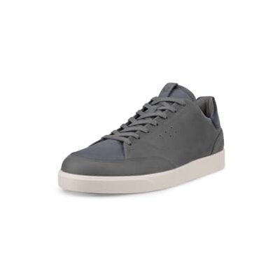 Ecco Street Lite Court Sneaker für Herren, Moon Rock/Magnet/Stahl/Marine, 12-12.5 Ecco Street Lite Court Sneaker für Herren, Moon Rock/Magnet/Stahl/Marine, 12-12.5