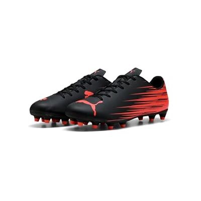 Puma ATTACANTO II FG/AG Fußballschuh für Herren, schwarz-Leuchtend rot, 9 UK Puma ATTACANTO II FG/AG Fußballschuh für Herren, schwarz-Leuchtend rot, 9 UK