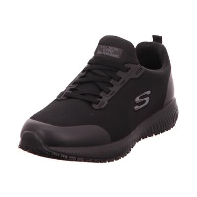Skechers Herren Squad Sr Myton Sneaker, Black Textile Synthetic, 45 EU Skechers Herren Squad Sr Myton Sneaker, Black Textile Synthetic, 45 EU