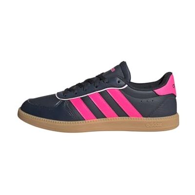 Adidas Unisex Kinder BREAKNET Sleek Shoes JUNIOR, Aurora Ink/Lucid pink/Gum 3, 36 EU Adidas Unisex Kinder BREAKNET Sleek Shoes JUNIOR, Aurora Ink/Lucid pink/Gum 3, 36 EU
