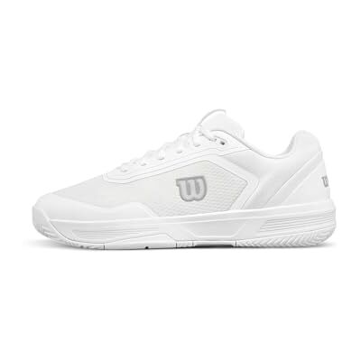 WILSON Courtglide Herren-Tennisschuhe, Ideale Passform, Atmungsaktiver Komfort, Zuverlässige Traktion, Stoßdämpfung, Farbe: Weiß, Größe: 7 1/2 WILSON Courtglide Herren-Tennisschuhe, Ideale Passform, Atmungsaktiver Komfort, Zuverlässige Traktion, Stoßdämpfung, Farbe: Weiß, Größe: 7 1/2