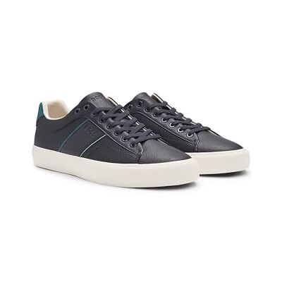 Hugo Boss - Aiden - blau/schwarz - 9 - Kunstleder - Trainer Hugo Boss - Aiden - blau/schwarz - 9 - Kunstleder - Trainer