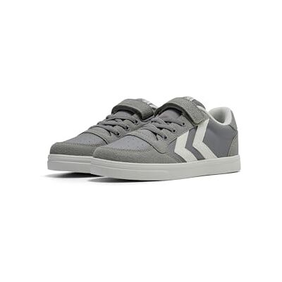 hummel , Slimmer Stadil Leather Low JR, Alloy, 36 hummel , Slimmer Stadil Leather Low JR, Alloy, 36