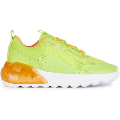 Geox Jungen J Activart Illuminus Sneaker, Lime, 25 EU Geox Jungen J Activart Illuminus Sneaker, Lime, 25 EU