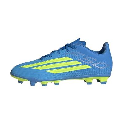 Adidas Unisex Kinder F50 Club Firm Ground/Multi Ground Football Boots Kids, Lucid Ray Blue/Team solar Yellow 2/Lucid Aquamarine, 37 1/3 EU Adidas Unisex Kinder F50 Club Firm Ground/Multi Ground Football Boots Kids, Lucid Ray Blue/Team solar Yellow 2/Lucid Aquamarine, 37 1/3 EU