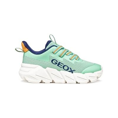 Geox JUNIOR Boy J FLEXYPER Fast Boy Sneakers Mint/LT ORANGE 34_EU Geox JUNIOR Boy J FLEXYPER Fast Boy Sneakers Mint/LT ORANGE 34_EU