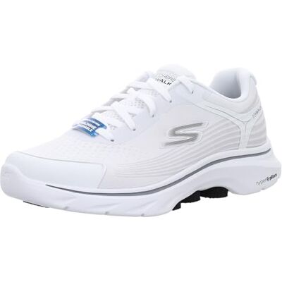 Skechers Go Walk 7 Alen Herren-Sneaker, weiß, 45.5 EU Skechers Go Walk 7 Alen Herren-Sneaker, weiß, 45.5 EU
