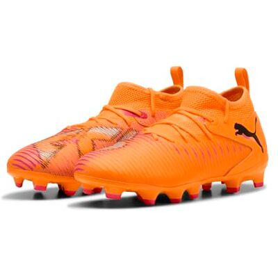 Puma Jugendliche Future 8 Match FG/AG Fußballschuhe 30, Heat Fire Black Ravish Orange Pink Puma Jugendliche Future 8 Match FG/AG Fußballschuhe 30, Heat Fire Black Ravish Orange Pink