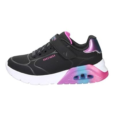 Skechers UNO Lite 2.0 Vivid Metallic Sneaker, Schwarz, 35 EU, Schwarz, 2.5 UK Child Skechers UNO Lite 2.0 Vivid Metallic Sneaker, Schwarz, 35 EU, Schwarz, 2.5 UK Child