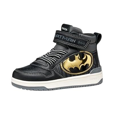 Geox JUNIOR J WASHIBA Boy Sneakers Black/Gold 33_EU Geox JUNIOR J WASHIBA Boy Sneakers Black/Gold 33_EU