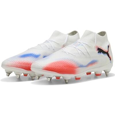 Puma Erwachsene Future 8 PRO MxSG Fußballschuhe 42.5, White Black Glowing Red Puma Erwachsene Future 8 PRO MxSG Fußballschuhe 42.5, White Black Glowing Red