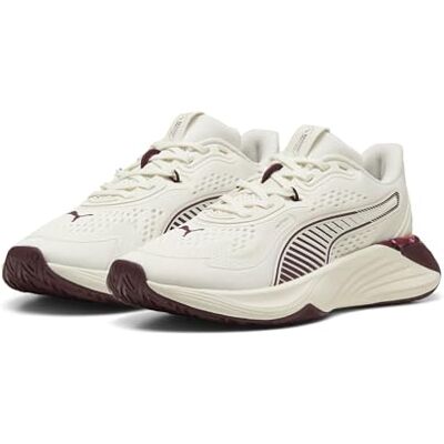 Puma Damen Pwr Hybrid Tr WNS Floral RibbonCross Trainer, Warmweißer Rubinschimmer, 41 EU Puma Damen Pwr Hybrid Tr WNS Floral RibbonCross Trainer, Warmweißer Rubinschimmer, 41 EU