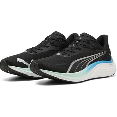 Puma Herren Electrify Nitro 4Road Laufschuh, Black Mint Melt Speed Blue, 46.5 EU Puma Herren Electrify Nitro 4Road Laufschuh, Black Mint Melt Speed Blue, 46.5 EU