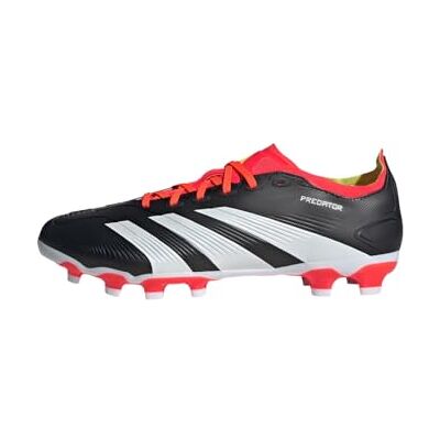 Adidas Unisex Kinder Predator 24 League Low Multi-Ground Boots, Core Black / Cloud White / Solar Red, 30 EU Adidas Unisex Kinder Predator 24 League Low Multi-Ground Boots, Core Black / Cloud White / Solar Red, 30 EU