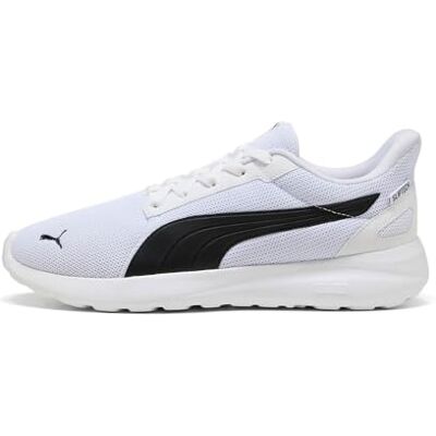 Puma SOFTRIDE Cosmic LT SLIPTECH Sneaker, Unisex, Weiß/Schwarz, 8 UK Puma SOFTRIDE Cosmic LT SLIPTECH Sneaker, Unisex, Weiß/Schwarz, 8 UK