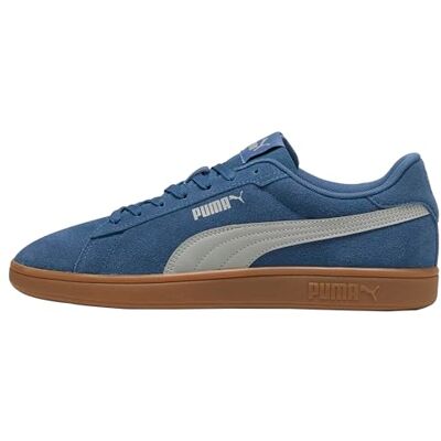 Puma Unisex Smash 3.0 Sneaker, Dark Indigo Gray Echo Gum, 37.5 EU Puma Unisex Smash 3.0 Sneaker, Dark Indigo Gray Echo Gum, 37.5 EU