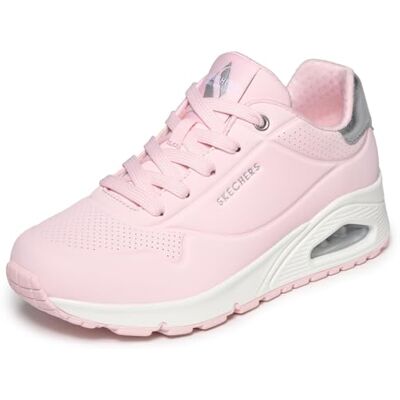 Skechers Damen Uno Golden Air Turnschuhe, Light Pink Durabuck/ Mesh Trim, 37.5 EU Skechers Damen Uno Golden Air Turnschuhe, Light Pink Durabuck/ Mesh Trim, 37.5 EU